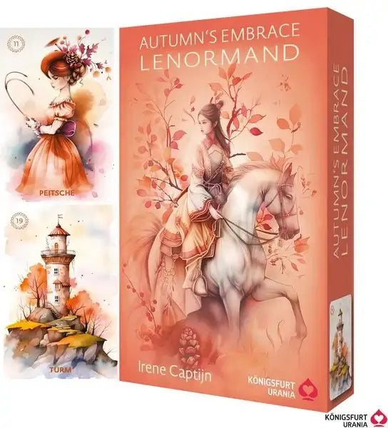 autumn-s-embrace-lenormand-de-38-lenormand-karten-und-booklet-set-mit-diversen-artikeln-irene-captijn - kunstundspiel