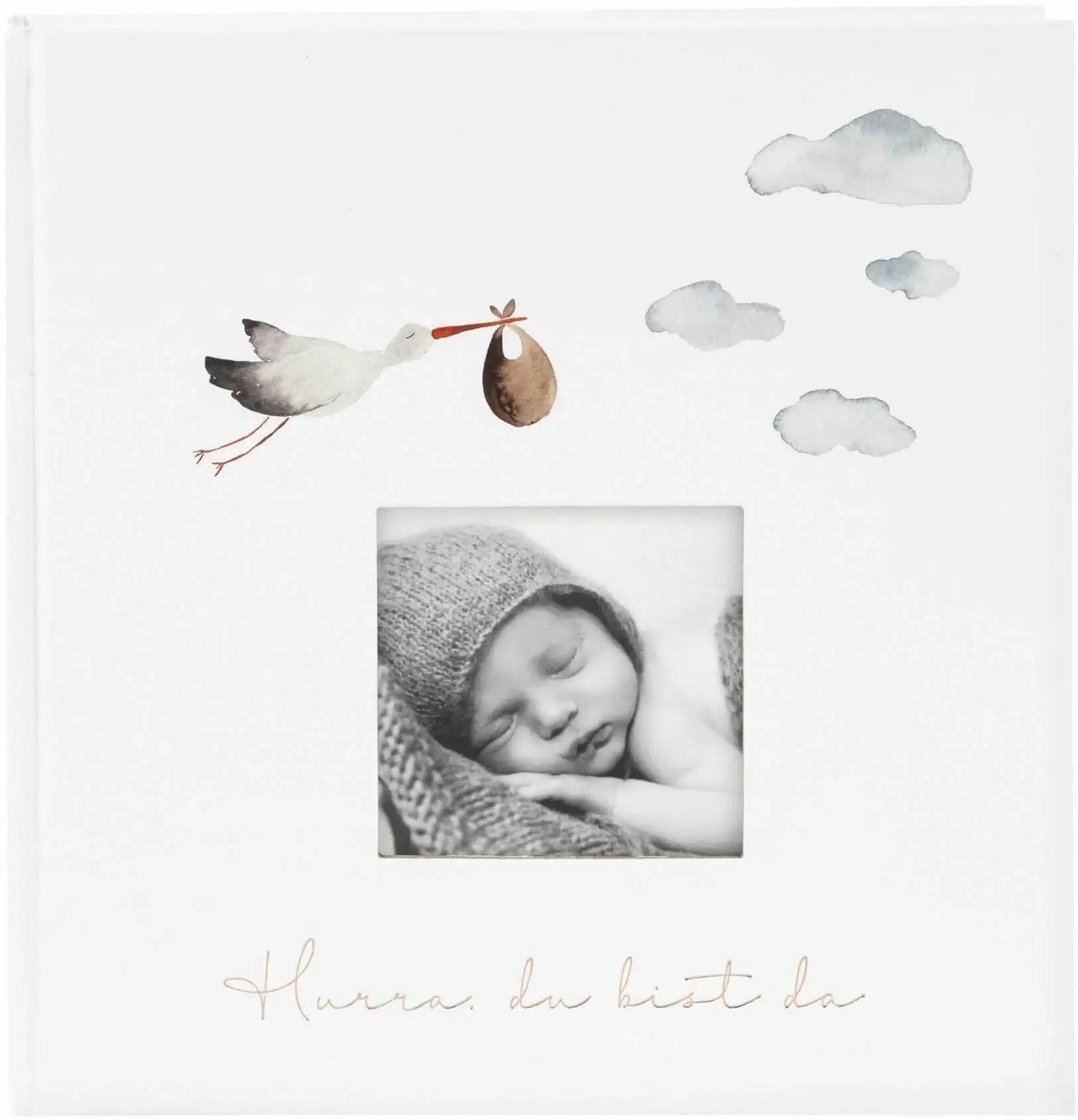 Baby-Album ,,Hurra, du bist da'' Goldbuch