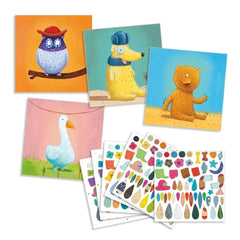 basteln-mit-stickern-tiere-kunstundspiel-3 - kunstundspiel
