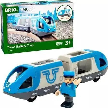 BRIO Reisezug blau (Batteriebetrieb) Brio