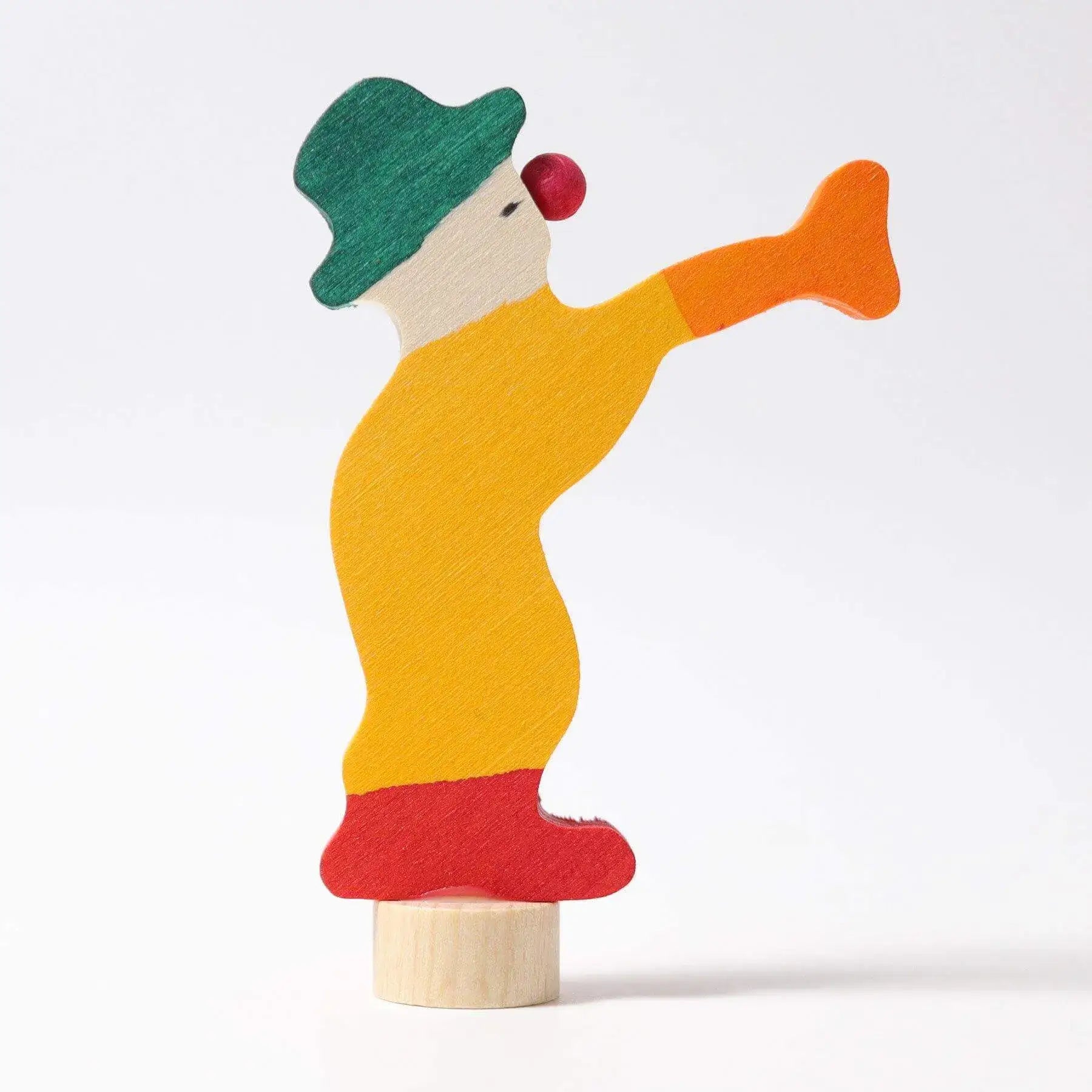geburtstagsstecker-clown-gelb-kunstundspiel-1 - kunstundspiel