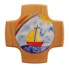 holzkreuz-regenbogen-und-schiff-kunstundspiel-1 - kunstundspiel