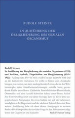 in-ausfuhrung-der-dreigliederung-des-sozialen-organismus-1920-und-aufsatze-aufrufe-flugschriften-zur-dreigliederung-1919-1922-kunstundspiel-1 - kunstundspiel