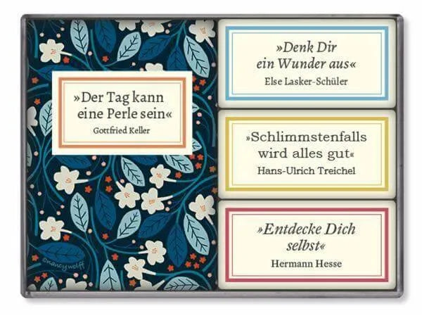 Magnete aus der Insel Bücherei Insel Verlag