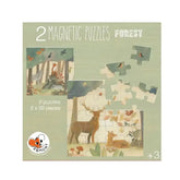 magnetisches-puzzle-buch-wald-mit-2-puzzeln-kunstundspiel-1 - kunstundspiel