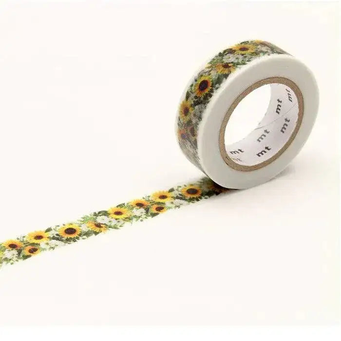 masking-tape-sunflower-sonnenblumen-kunstundspiel-1 - kunstundspiel