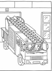 Mein allerschönstes Malbuch - Auto, Laster, Feuerwehr Arena Verlag