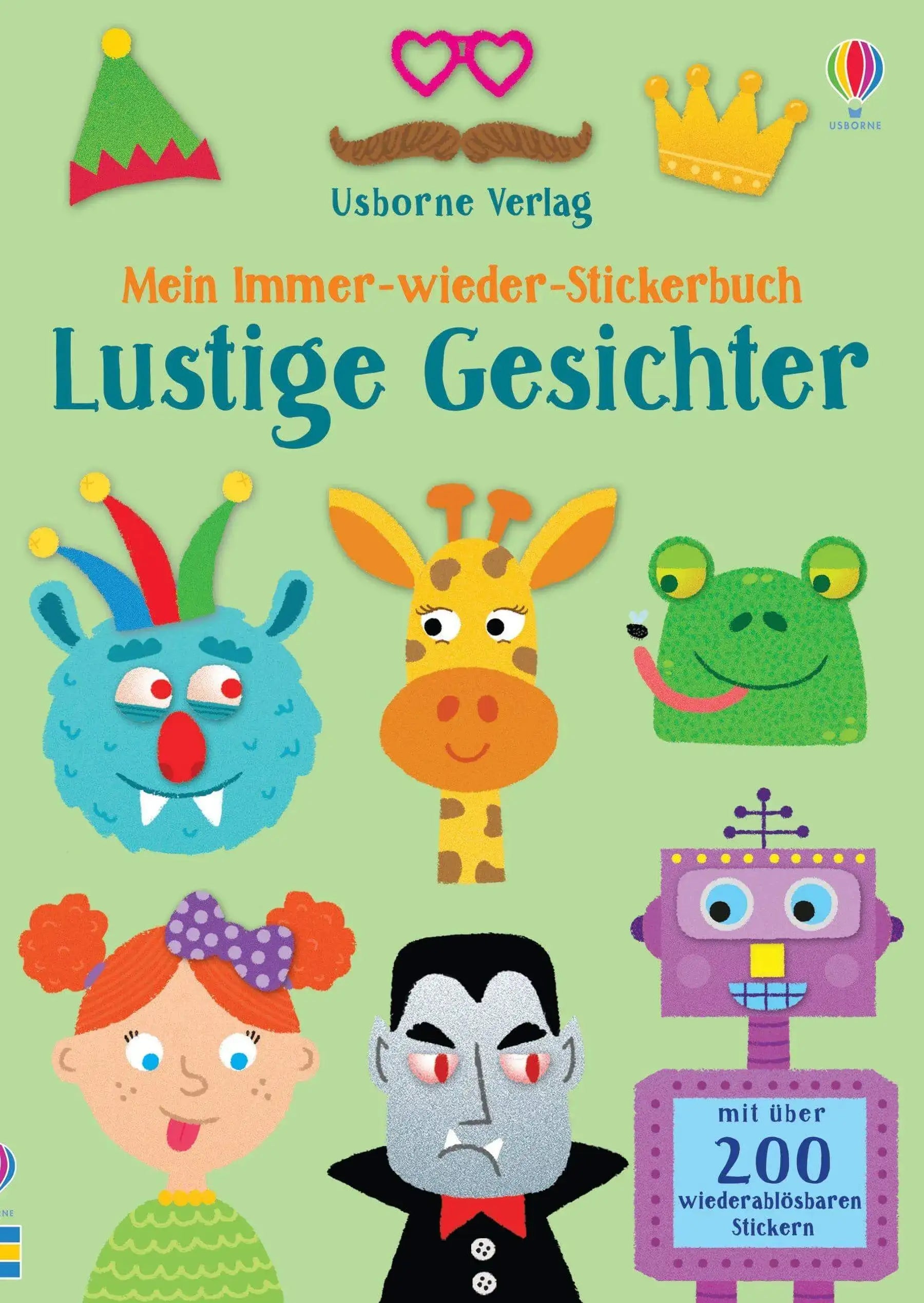 mein-immer-wieder-stickerbuch-lustige-gesichter-kunstundspiel-1 - kunstundspiel