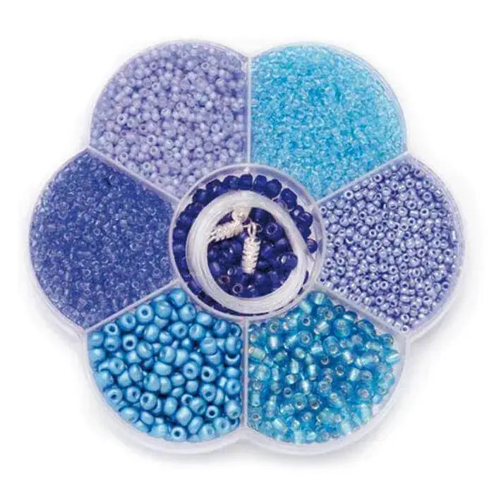 perlen-blume-blau-kunstundspiel-1 - kunstundspiel