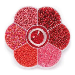 perlen-blume-rot-kunstundspiel-1 - kunstundspiel