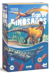 puzzle-100-teile-age-of-dinosaurs-kunstundspiel-1 - kunstundspiel