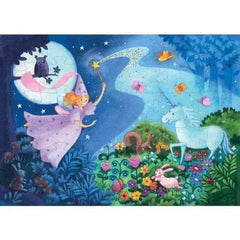 puzzle-36-teile-fee-and-einhorn-kunstundspiel-2 - kunstundspiel
