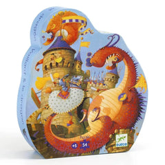 puzzle-54-teile-vaillant-und-der-drache-kunstundspiel-1 - kunstundspiel