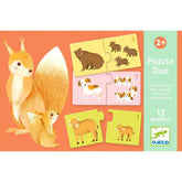 puzzle-duo-tierbabys-kunstundspiel-1 - kunstundspiel