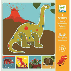 schablonen-dinosaurier-kunstundspiel-1 - kunstundspiel