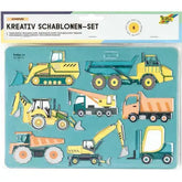 schablonen-set-kreativ-dino-piraten-feuerwehr-flugzeuge-autos-und-baustellenfahrzeuge-abenteuer-kunstundspiel-1 - kunstundspiel
