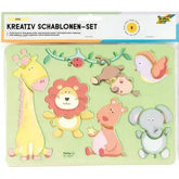 schablonen-set-kreativ-zoo-pferde-bauernhof-meerestiere-hunde-katzen-kunstundspiel-1 - kunstundspiel