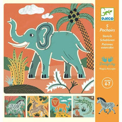 schablonen-wilde-tiere-kunstundspiel-1 - kunstundspiel
