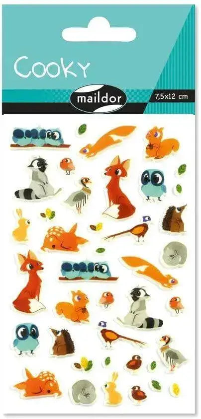 sticker-waldtiere-cooky-kunstundspiel-1 - kunstundspiel