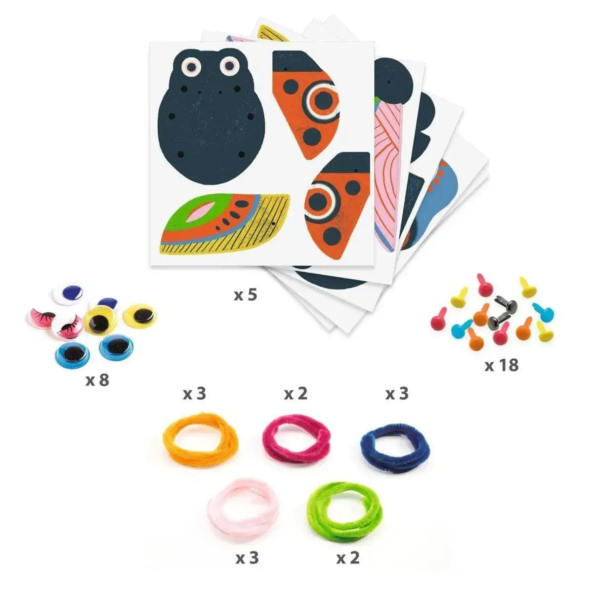 auffadeln-tierfiguren-und-chenille-draht-kunstundspiel-3 - kunstundspiel 