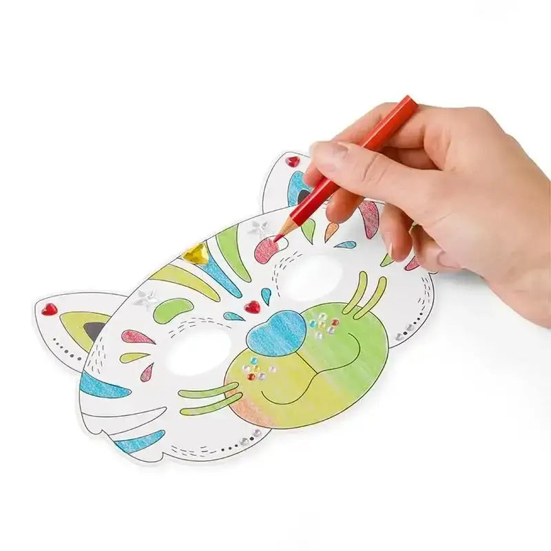 bastel-und-ausmalmasken-6x-tiere-kunstundspiel-2 - kunstundspiel 