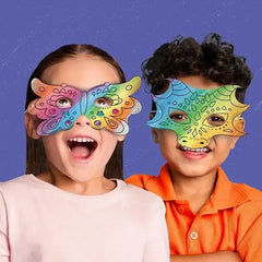 bastel-und-ausmalmasken-6x-tiere-kunstundspiel-4 - kunstundspiel 