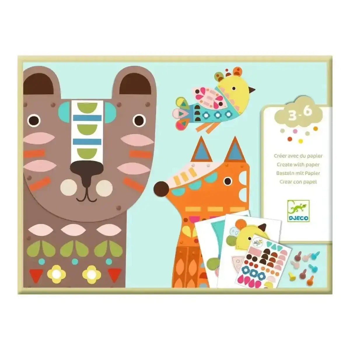 basteln-mit-papier-3-riesige-tiere-kunstundspiel-1 - kunstundspiel 
