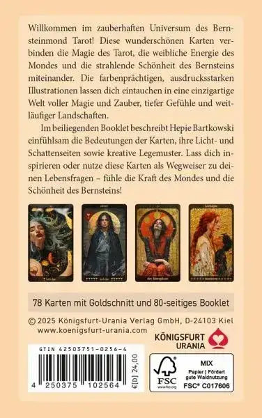 bernsteinmond-tarot-78-tarotkarten-und-80-seitiges-booklet-kunstundspiel-6 - kunstundspiel 