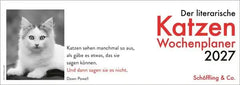 der-literarische-katzen-wochenplaner-2027-tischkalender-kunstundspiel-1 - kunstundspiel 