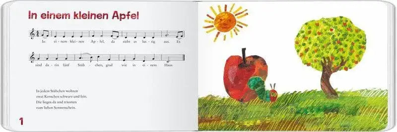 die-kleine-raupe-nimmersatt-mein-liederbuch-kunstundspiel-3 - kunstundspiel 