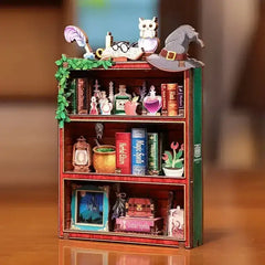 diy-magic-bookshelf-mini-book-nook-kunstundspiel-2 - kunstundspiel 