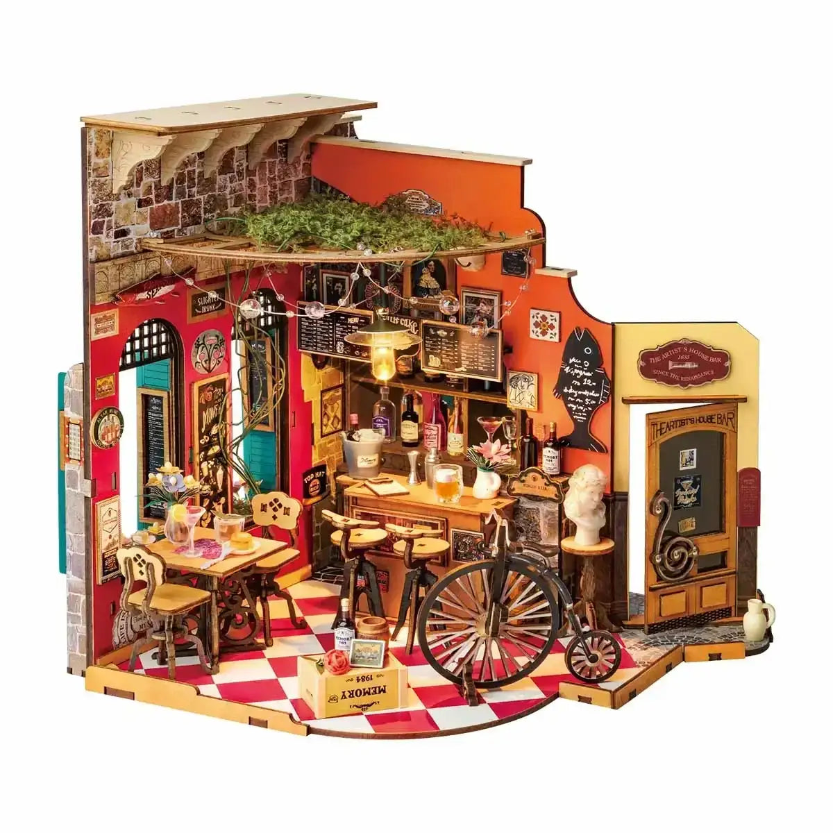 diy-miniatur-haus-cheers-bar-dining-dg173-kunstundspiel-1 - kunstundspiel 