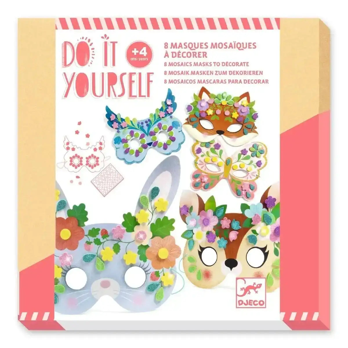 diy-mosaik-masken-waldtiere-kunstundspiel-1 - kunstundspiel 