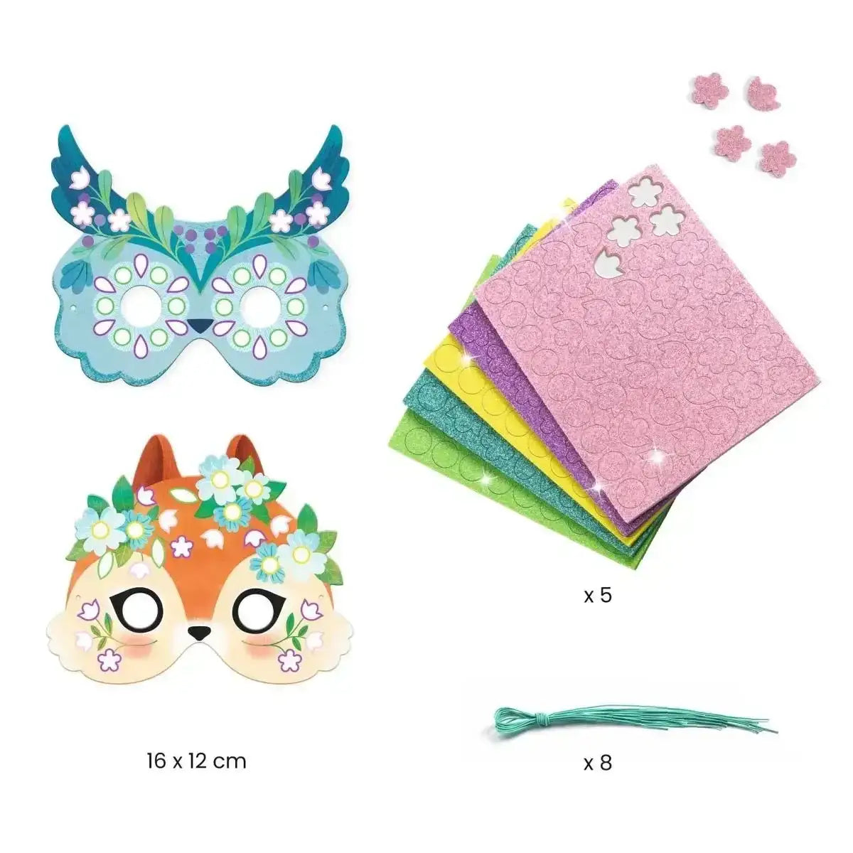 diy-mosaik-masken-waldtiere-kunstundspiel-7 - kunstundspiel 
