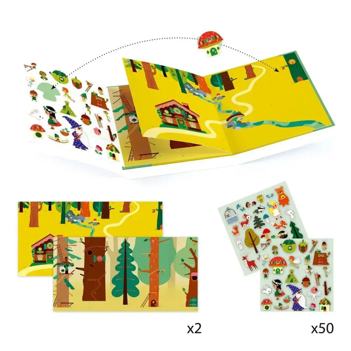 geschichten-mit-stickern-zauberwald-kunstundspiel-2 - kunstundspiel 