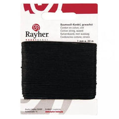 gewachste-baumwollkordel-schwarz-kunstundspiel-1 - kunstundspiel 