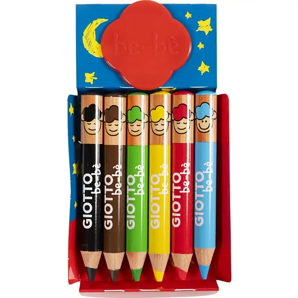 giotto-be-be-6-buntstifte-und-spitzer-kunstundspiel-2 - kunstundspiel 