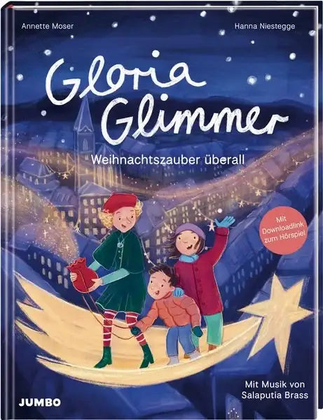 gloria-glimmer-weihnachtszauber-ueberall-gebundene-ausgabe-annette-moser - kunstundspiel 