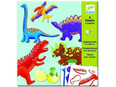 hampelmanner-zum-ausmalen-dinosaurier-kunstundspiel-1 - kunstundspiel 