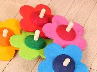 kreisel-blume-verschiedene-farben-kunstundspiel-1 - kunstundspiel 