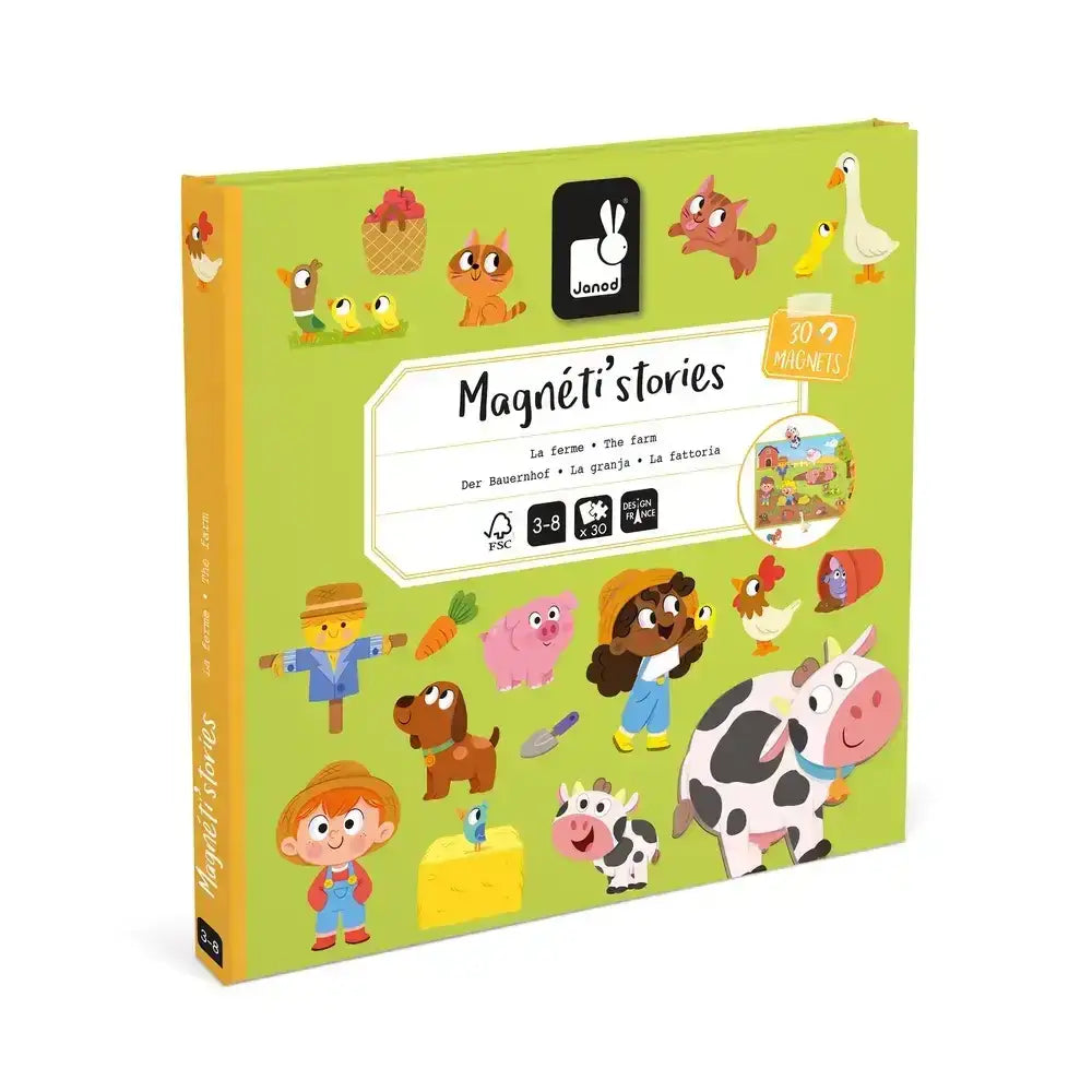 magnetbuch-der-bauernhof-mit-30-magneten-kunstundspiel-1 - kunstundspiel 