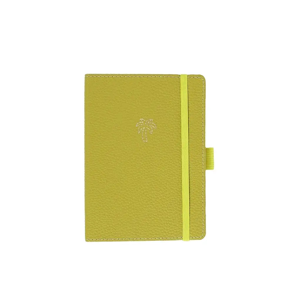 majoie-notizbuch-a6-golden-palme-gelbgrun-kunstundspiel-1 - kunstundspiel 