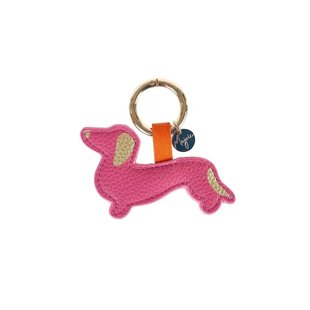 majoie-schlusselanhanger-dackel-pink-kunstundspiel-1 - kunstundspiel 