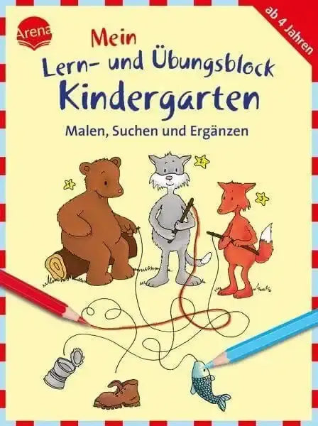 Malen, Suchen und Ergänzen Arena Verlag