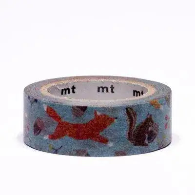 masking-tape-fox-and-squirrel-fuchs-und-eichhornchen-kunstundspiel-2 - kunstundspiel 