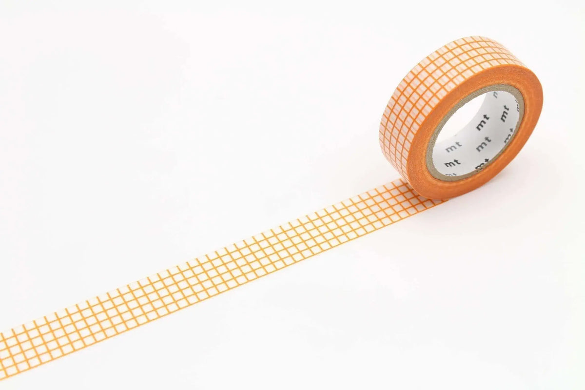 masking-tape-hougan-mandarin-gitter-orange-kunstundspiel-1 - kunstundspiel 