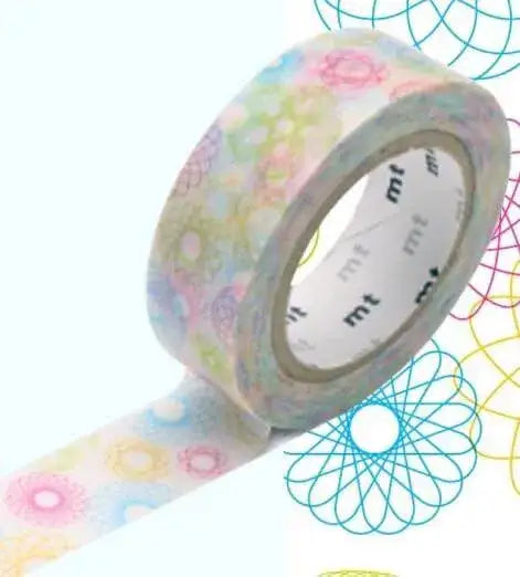 masking-tape-spirograph-spirograph-muster-kunstundspiel-1 - kunstundspiel 