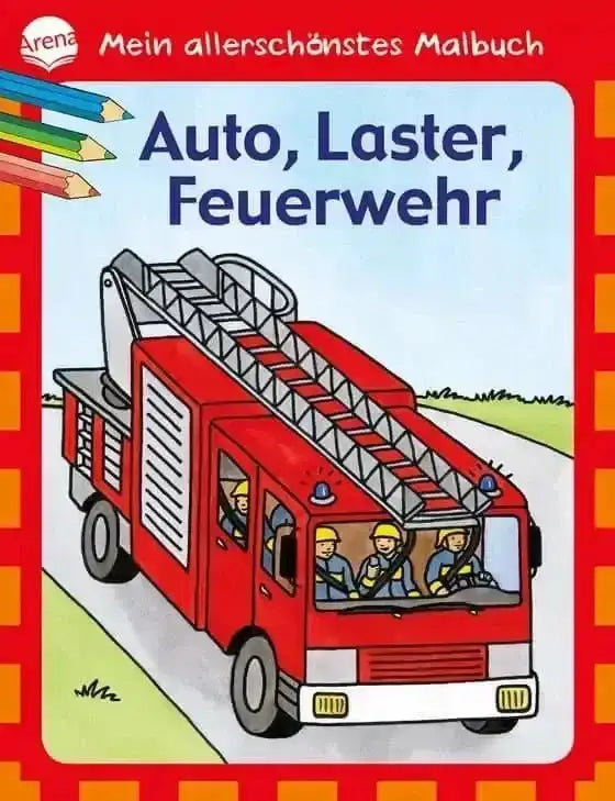 mein-allerschonstes-malbuch-auto-laster-feuerwehr-kunstundspiel-1 - kunstundspiel 