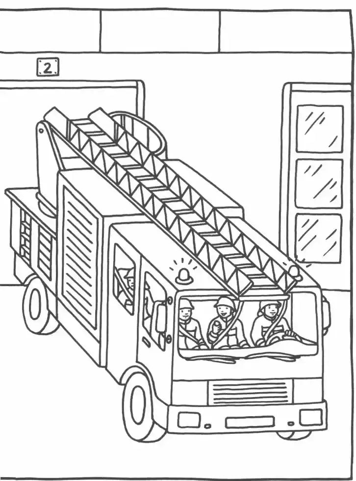 Mein allerschönstes Malbuch - Auto, Laster, Feuerwehr Arena Verlag