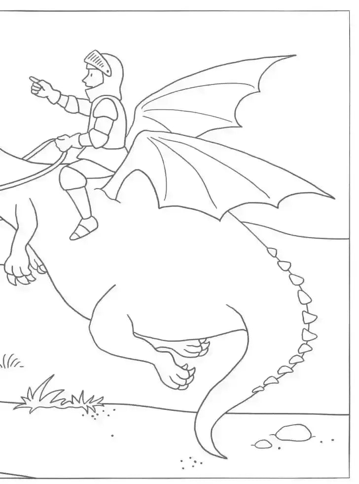 mein-allerschonstes-malbuch-ritter-und-drachen-kunstundspiel-4 - kunstundspiel 